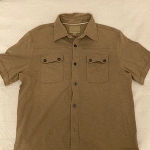Vintage Collared Short sleeved shirt